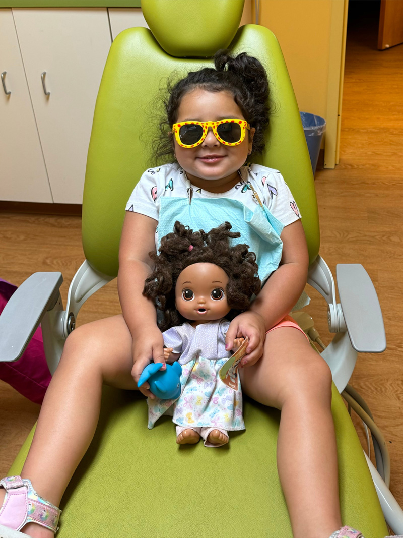 Child dentist visit